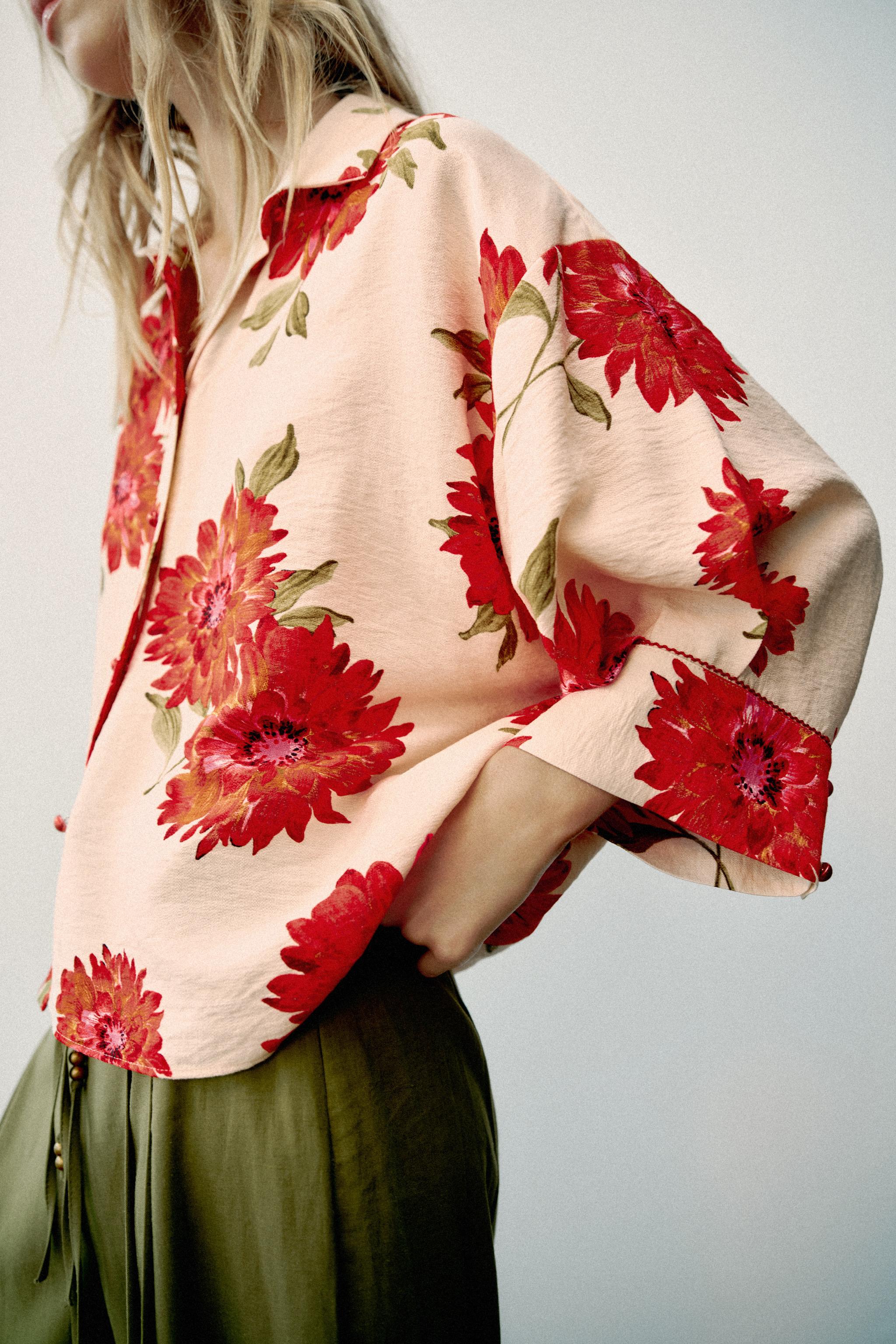 FLORAL PRINT SHIRT